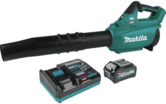 Makita GBU01M1 40V max XGT Brushless Cordless Blower Kit (4.0Ah) Teal