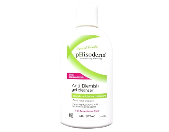 Phisoderm Anti-Blemish Gel Cleanser 6 ounce (1 pk)