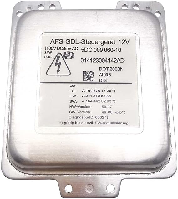 Xenon Headlight Control Module 5DC009060-10 5DC00906010 A16482081858701726 A 164 820 81 85 870 17 26 Compatible with BEN E-CLASS W211 S211 ML-CLASS