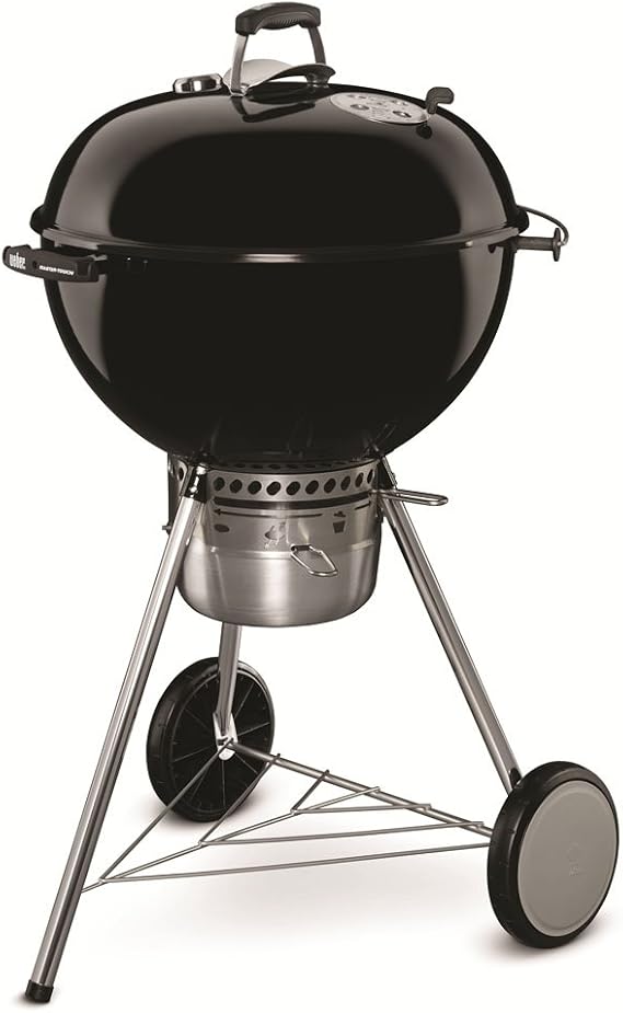 Weber Master-Touch Charcoal Grill for Outdoor Cooking and BBQ 22 Black