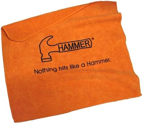 Hammer Bowling Microfiber Towel- Orange
