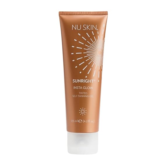Nu Skin Sunright Insta Glow Self Tanner Gel | Face & Body | 4.2 oz
