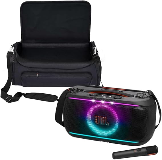 JBL PartyBox On-The-Go 2 Portable Party Speaker with gSport Carrying Bag