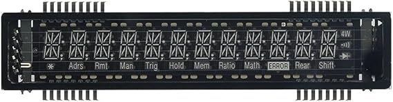 Vacuum Fluorescent Display Assembly for Agilent 34401A Multimeter Delivering Consistent Brightness and Legibility All Functions