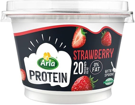 Arla Protein on the go Strawberry Yogurt 200g | Case of 6