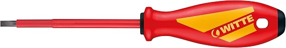 Witte Maxx VDE Slotted Screwdriver, 2.5 x 75mm