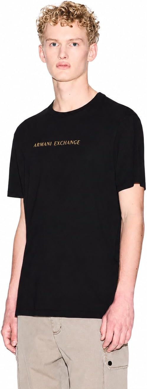 Armani Exchange Wording Logo Tee