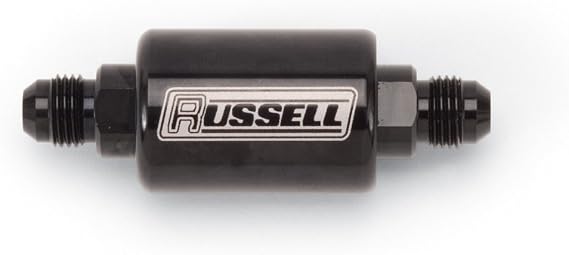 RUSSELL Russell 650603 Black 6-AN Male Check Valve