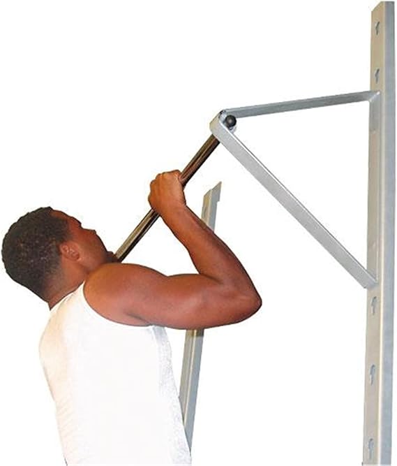 Champion Barbell Wall Mounted Adjustable Pull Up Bar