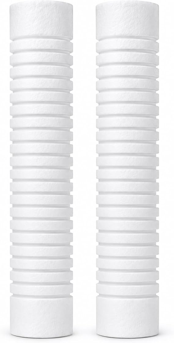 CFS Grooved Sediment Filters for Heater Treater 20 in, 5 Micron, 2 Pack