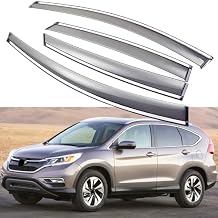 Wind Deflectors Rain Guards Compatible with Honda CR-V CRV 2012-2016, Sun Shield Window Visors, Tape-On 4 pcs