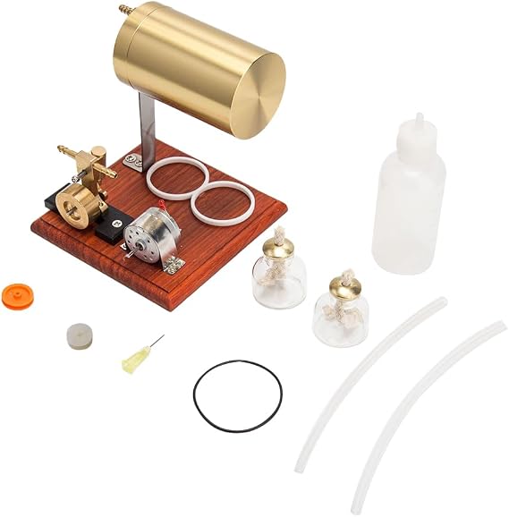 Mini Swing Steam Engine Generator Model