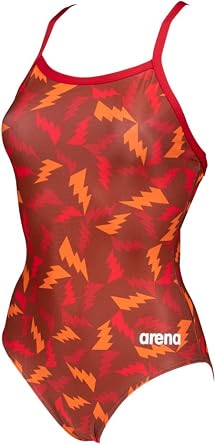 ARENA Womens Lightning Colors Light Drop Back One Piece