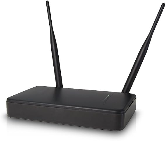 High Power Wireless-N 600mW Smart Repeater and Range Extender (SR10000),Black