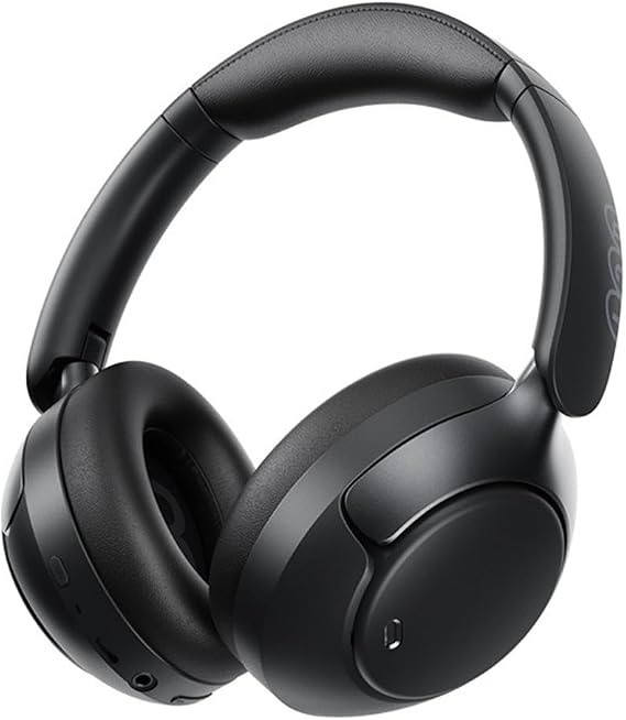 QCY H3 Pro Hybrid Anc Hi-res Ldac Bluetooth 5.4 Kafaüstü Kablosuz Kulaklık Çift Cihaz desteği Siyah