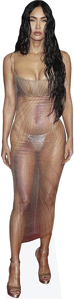 Megan Fox (Sheer) Mini Size Cutout