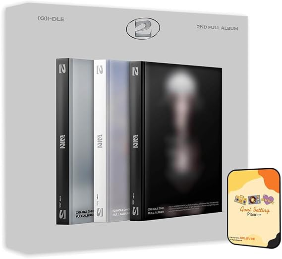 (G) I-DLE Album - [2] Random ver.+Pre Order Benefits+BolsVos Exclusive K-POP Giveaways Package