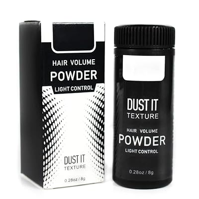 Styling Volume Powder for Soft & Fluffy Hair All Day - 8g Root Lifting Powder, No Mess Dust Application