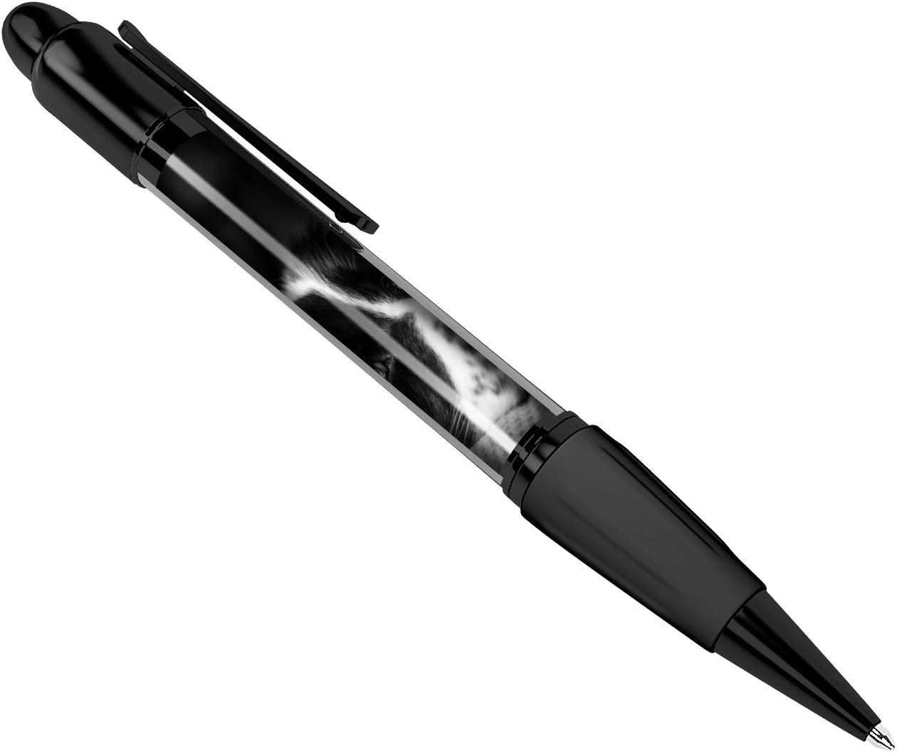 DV DESIGN Beautiful Border Collie Black Ballpoint Pen - Sheep Dog Puppy #8639