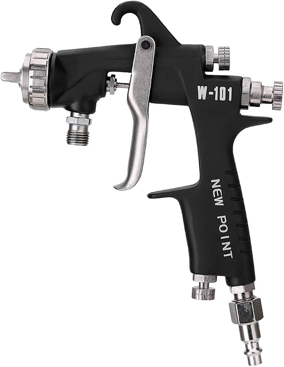 Paint Sprayer Feed Spray Gun, High Efficiency Paint Gun for Car Repair (Nozzle 0.8mm)