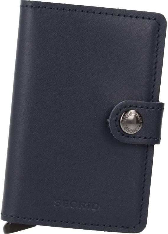 SECRID Mens Modern, Bordeaux One Size, Navy, 16mm slim, Original