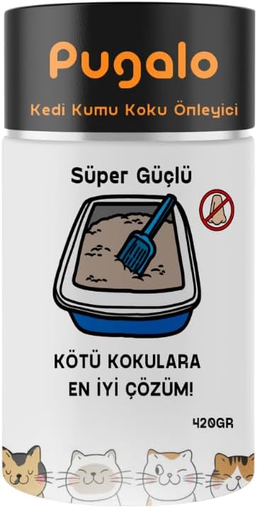 PUGALO Cat Litter Deodorizer 420 Gr Activated Carbon Deodorizer