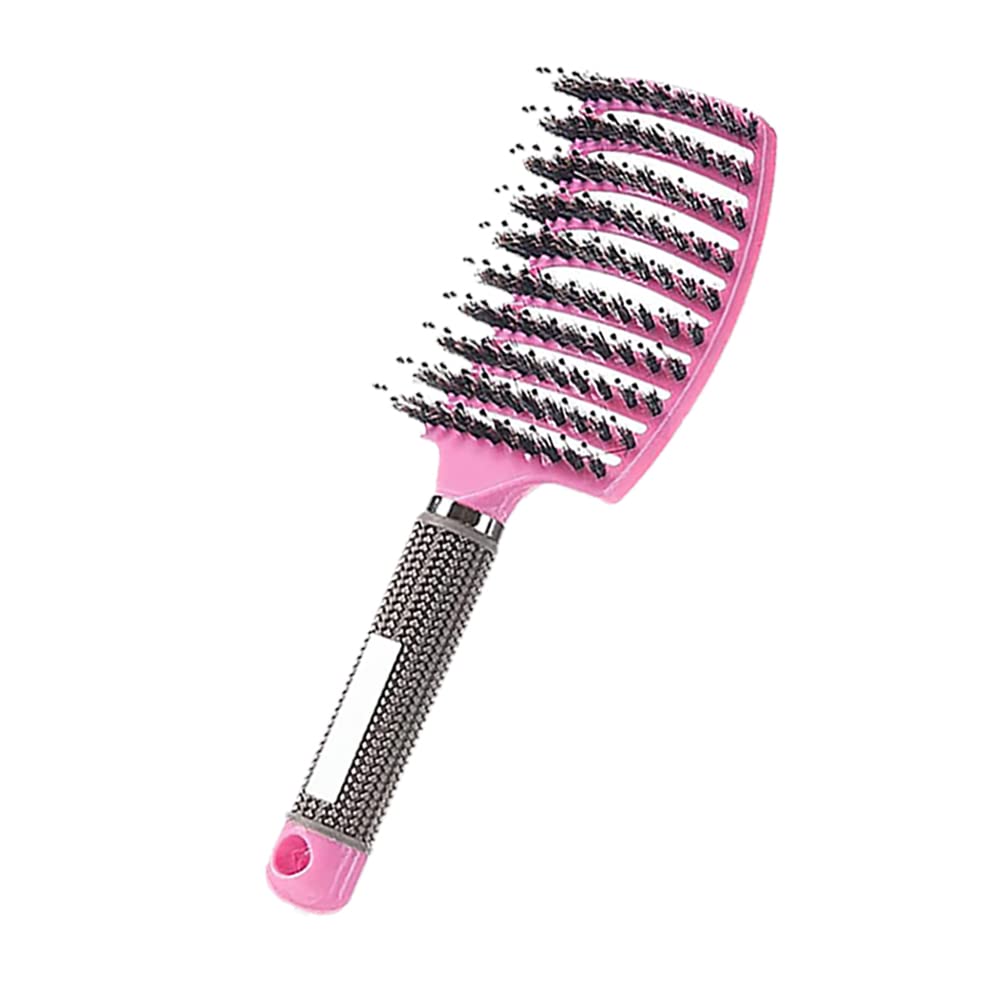 Blacktend Detangling Brush, Blacktend Hair Brush, for Wet or Dry Detangling Hair Brush for Men, Women and Kids, Fast Drying Styling Massage Hairbrush Pink