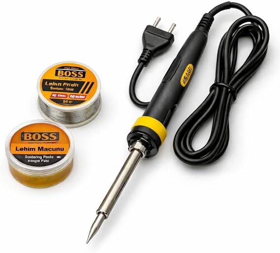 Lehim Havya Seti 60W, Lehim Teli Ve Lehim Macunu Dahil, Elektronik Onarım Ve Hobi İçin Profesyonel Lehimleme Kiti,60W Lehim Havya Seti, Lehim Teli, Lehim Macunu Dahil, Hızlı Isınan Elektronik Set