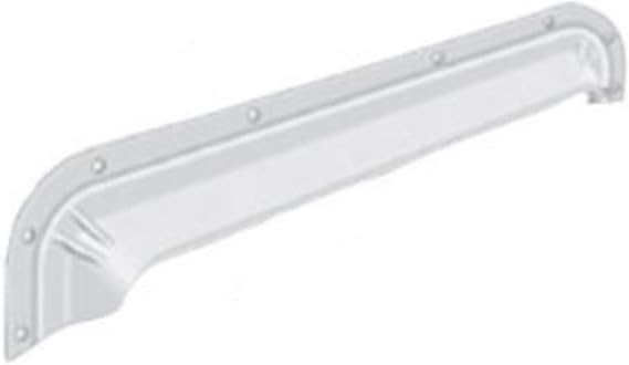 Grace (303200 32" Mill-Finish Aluminum Drip Cap , white