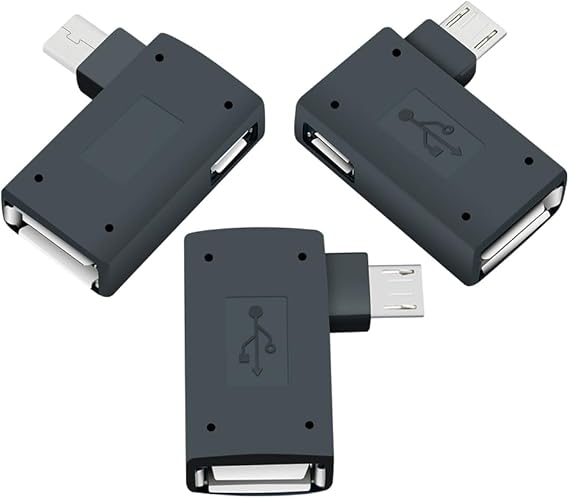 OTG Cable Adapter for fire Stick 4K Max,added memory to your fire tv stick | Compatible with streaming Android Phone Tablet etc device 3-Pack