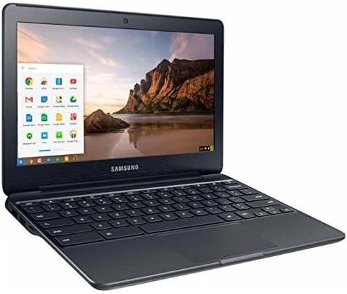 Samsung 11.6" Chromebook with Intel N3060 up to 2.48GHz, 4GB Memory, 16GB eMMC Flash Memory, Bluetooth 4.0, USB 3.0, HDMI, Webcam, Chrome Operating System, Black