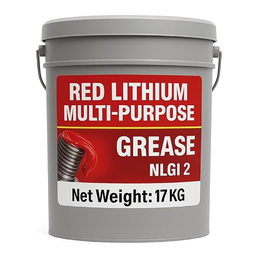 Red Lithium Grease NLGI 2 35 LB Pail
