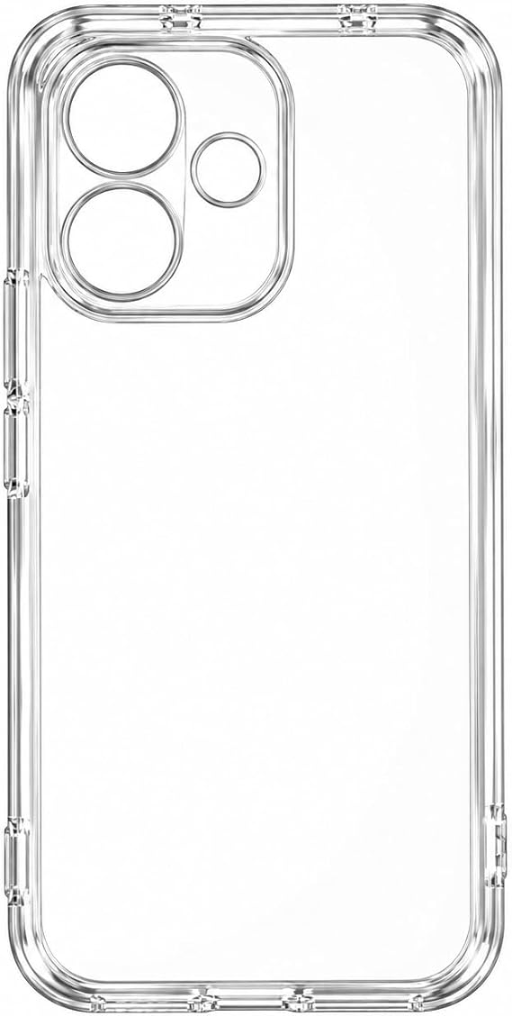 Microcase Xiaomi Redmi Note 17 Pro 5G ile uyumlu Soft TPU Silikon Kılıf - Şeffaf AL3324