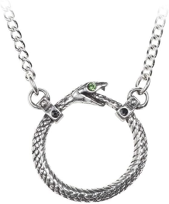 Alchemy of England Sophia Serpent Necklace Pewter