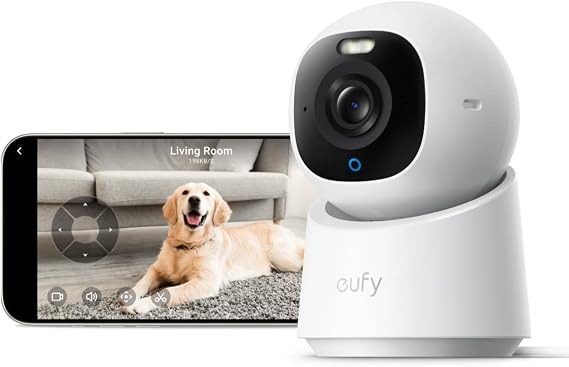 eufy Security Camera E30 Indoor Camera 4K Dog/Pet Camera/Baby Monitor