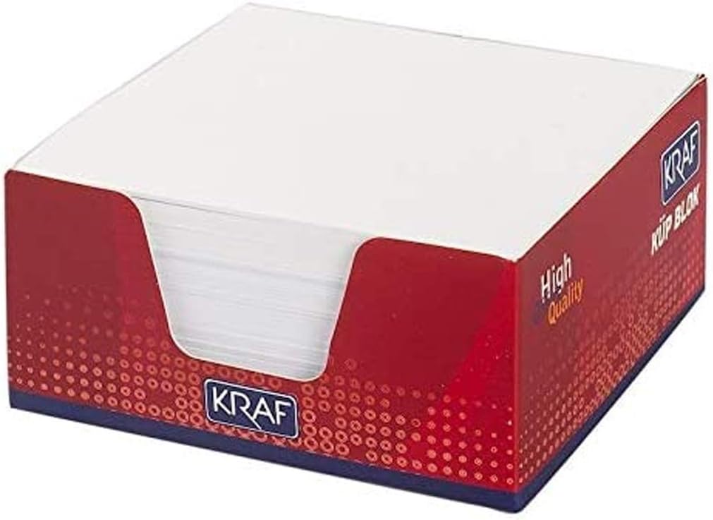 Kraf Cube Block Ivory 9X9 Cm 116G Eye Tiring