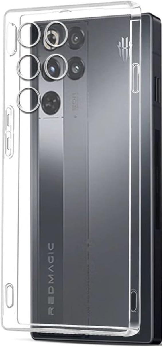 Microcase ZTE Red Magic 11 Pro/Pro Plus ile Uyumlu Slim Serisi Soft TPU Silikon Kılıf - Şeffaf AL3324