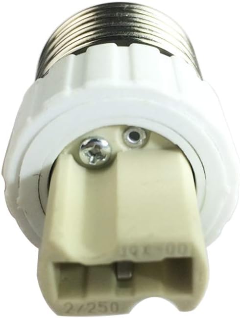 4pcs E27 to G9 Adapter, E27 to G9 LED Light Socket Adapter,G9 Light Socket (4pcs E27 to G9 Adapter)