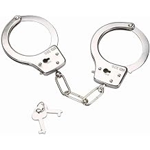 Çocuk Oyuncak Polis Kelepçe, Metal, Anahtarlı, Lüx
