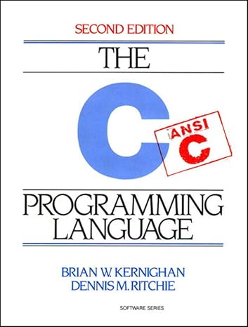 C Programming Language, 2nd Ed