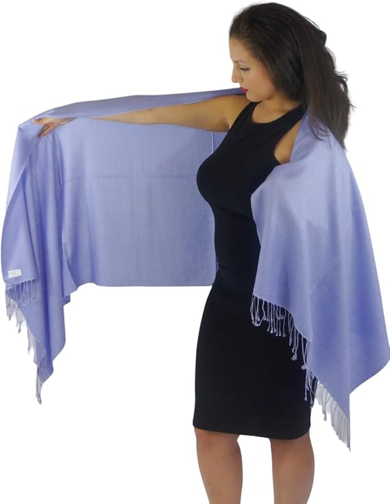 Solid Pashmina Scarf, Shawl, Wrap & Stole(Regular Size)