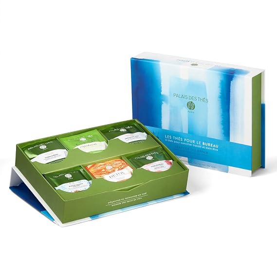 Palais des Thes - Office Teas Gift Box - Assortment - 36 Cotton Tea Bags