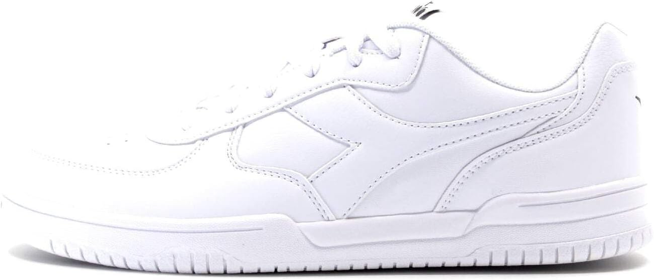 Diadora Unisex Raptor Low Gymnastikschuh, White, 10 UK