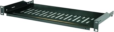 RAISING ELECTRONICS 4 Pack-Cantilever Server Shelf Rack Mount 19inch 1U 8inch210mm Deep