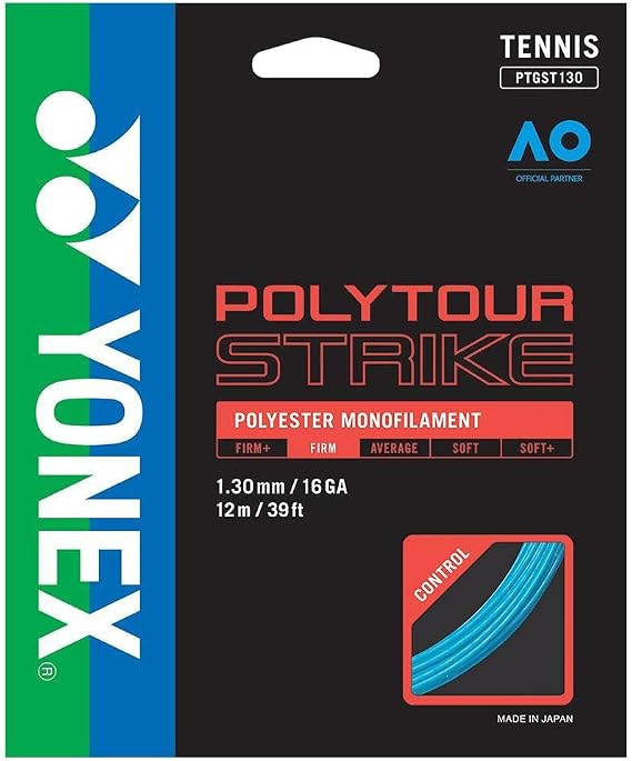 YONEX Poly Tour Strike Tennis String Set