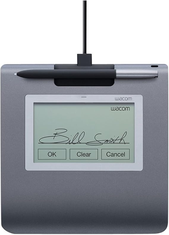Wacom Signature Set - STU-430 & Sign pro PDF STU-430, 11.4 cm, W126373965 (Sign pro PDF STU-430, 11.4 cm (4.5), 320 x 200 Pixels, 96 x 60 mm, F-STN, Electro-Magnetic Resonance (EMR),)