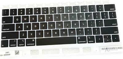 Willhom Keyboard Keys, Keycap US Set Replacement for MacBook Pro Touch Bar 13-inch A1989, 15-inch A1990 2018 2019