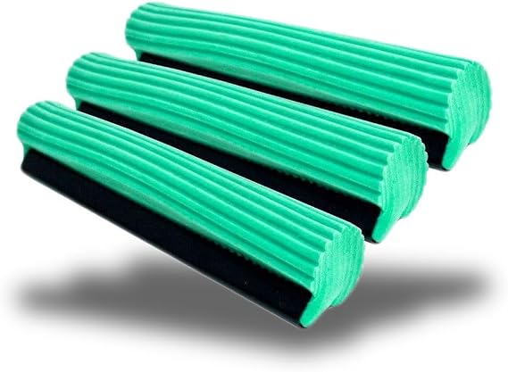 PVA Sponge Roller Mop Head Refills - 3 Pack
