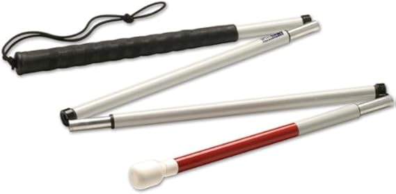 4-Sec. Folding Graphite Cane-Marsh-50-in