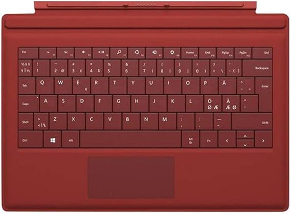 Microsoft Surface Pro 3 Type Cover, Red (RD2-00077)